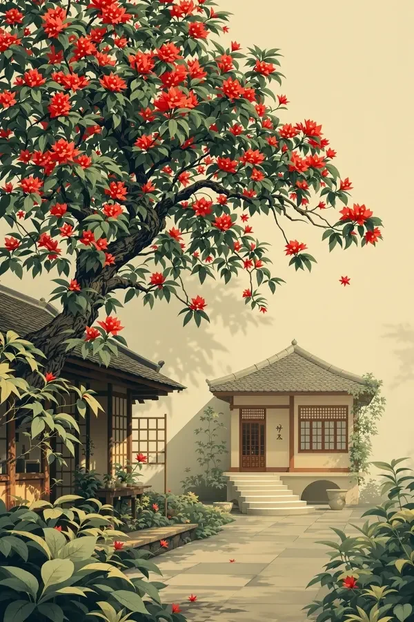 木棉树下 电影海报 - 精品影院